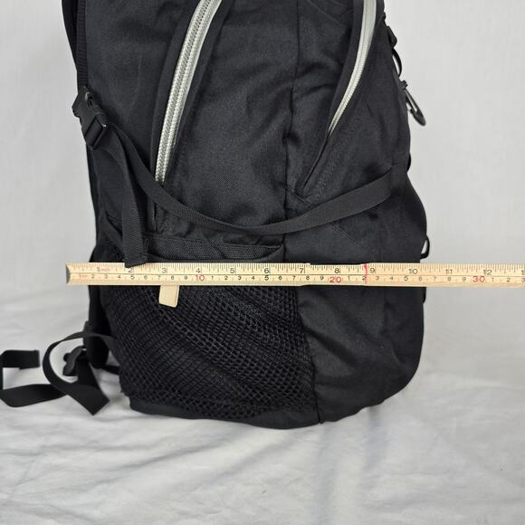 The North Face Mainframe Backpack Black White Logo - Picture 4 of 16